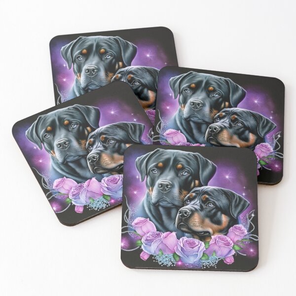 Aperçu de l'œuvre Rottweilers Rosey créée et vendue par Nocturne Paws.