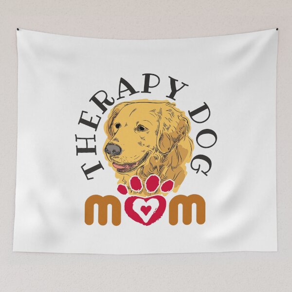 Item preview, Therapy Dog Mom  designed and sold by jaygo.