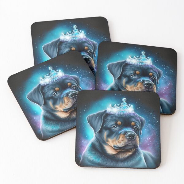 Aperçu de l'œuvre Princesse Chiot Rottweiler créée et vendue par Nocturne  Paws.