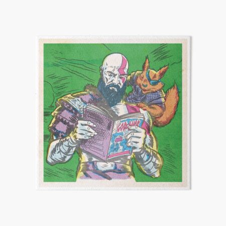 Item preview, 'Comic reading for Gods' comic panel fan art designed and sold by MarkScicluna.