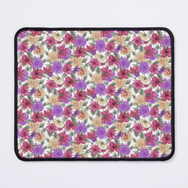 Item preview, Hibiscus Dahlia Surface Pattern Design designed and sold by Tina Veenstra.