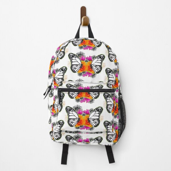 Item preview, Double Butterfly With Collage and Flower Drawings designed and sold by Jaraart.