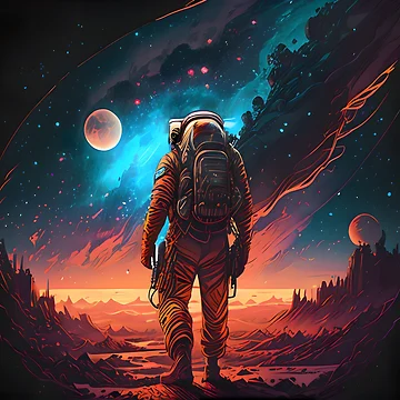 Artwork thumbnail, Interstellar View by ByteyCreatives