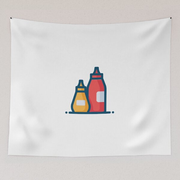 Item preview, Ketchup and Mustard designed and sold by Reethes.