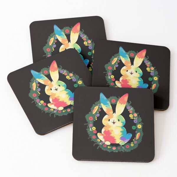 Item preview, Cute Bunny Colorful Easter Egg Floral Funny Bunny Easter designed and sold by Cheeeeky.