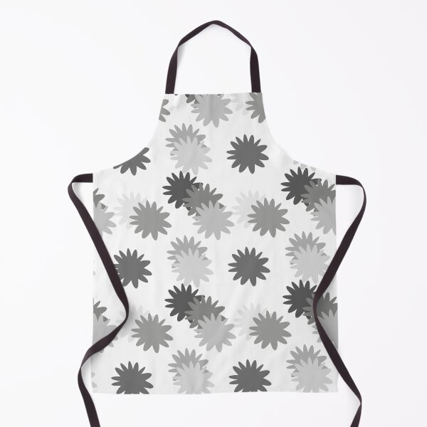 Item preview, gray flowers designed and sold by SunGraphicArt.