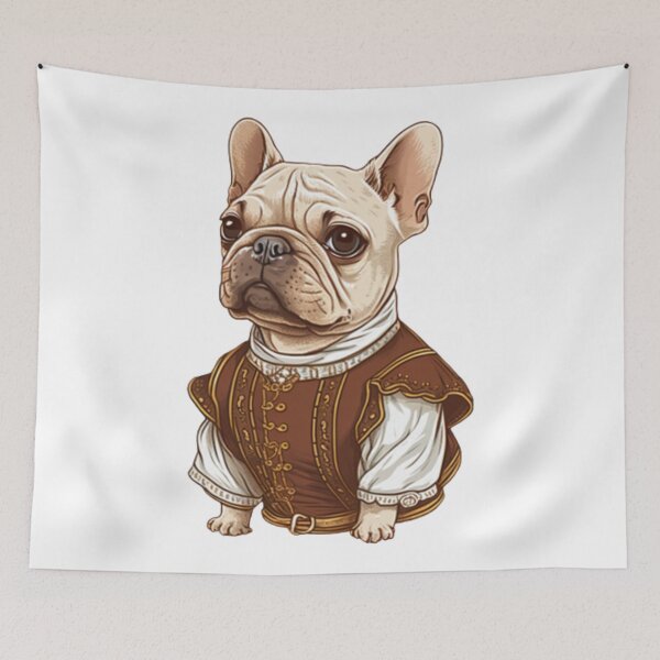 Item preview, Frenchie the Renaissance Dog French Bulldog  designed and sold by PetsEnough.