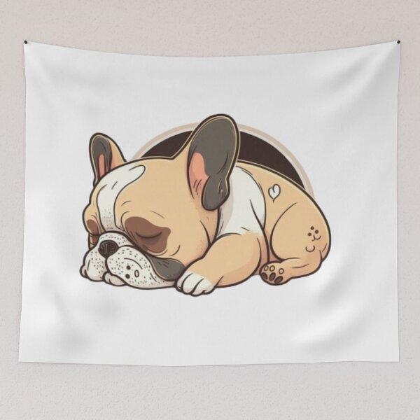 Item preview, Frenchie the Sleepy French Bulldog  designed and sold by PetsEnough.