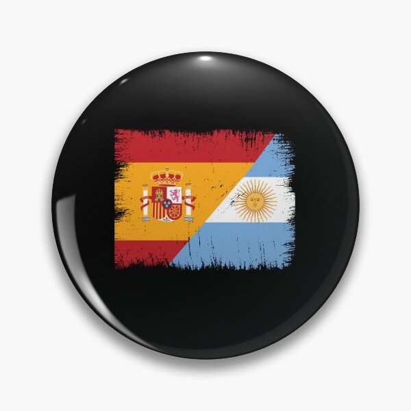 Item preview, Argentina Spain Gift Argentina Flag Argentine  designed and sold by Lenny Stahl.