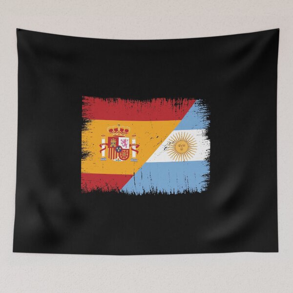 Item preview, Argentina Spain Gift Argentina Flag Argentine  designed and sold by Lenny Stahl.