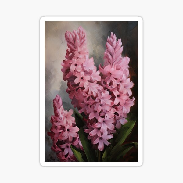 Aperçu de l'œuvre Pink Hyacinth  créée et vendue par Vanover Designs.