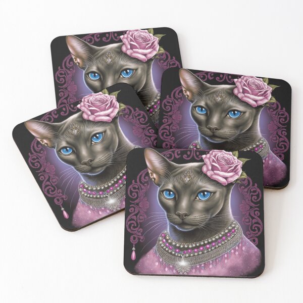 Item preview, Rosey Abyssinian Cat designed and sold by Nocturne  Paws.