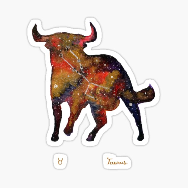 Taurus Charging Sticker