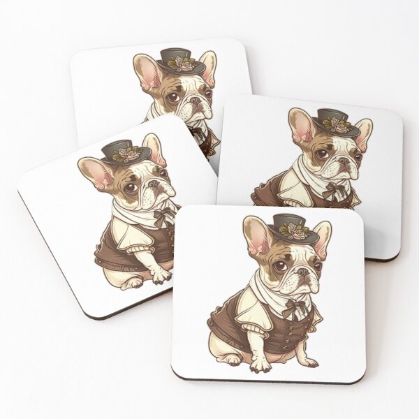 Item preview, Frenchie in Victorian Clothing French Bulldog  designed and sold by PetsEnough.