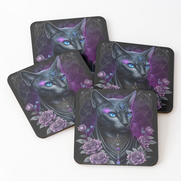 Item preview, Dark Beauty Abyssinian Cat designed and sold by Nocturne  Paws.