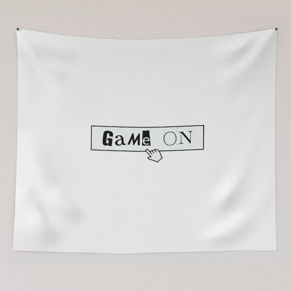 Item preview, Game On Just Press Start designed and sold by HanaiPrint.