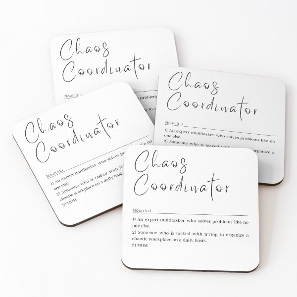 Item preview, Chaos Coordinator Definition design designed and sold by SCcreative14.