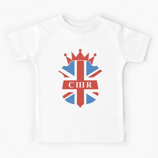 Funny English Bulldog King III Mens Charles British Flag Kids T-Shirt for  Sale by pipsmerch