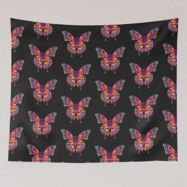 Item preview, Colorful Aesthetic Butterfly Painting designed and sold by Arcane Orchid.
