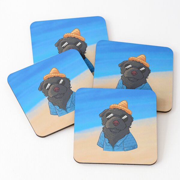 Item preview, Black Beach Dog designed and sold by jastinamor.
