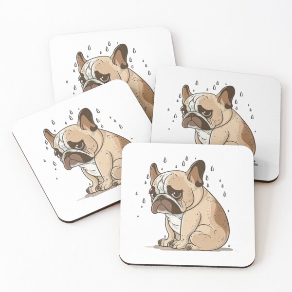 Item preview, Frenchie the Nervous French Bulldog  designed and sold by PetsEnough.