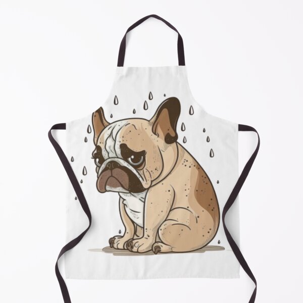 Item preview, Frenchie the Nervous French Bulldog designed and sold by PetsEnough.