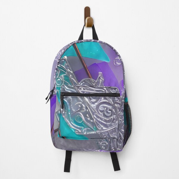Item preview, chiseled filigree in violet blue and silver 2 designed and sold by kbgraphicimages.