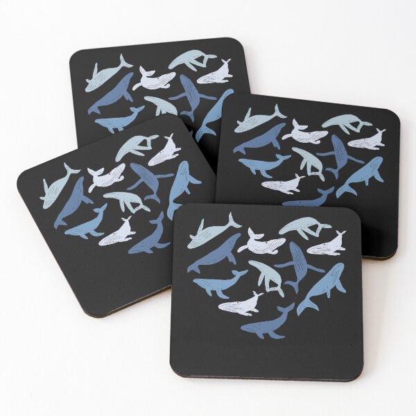 Item preview, Blue Whale Heart Whale Sea designed and sold by MooonTees.
