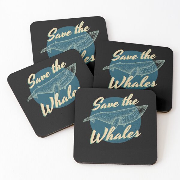 Item preview, Blue Whale Save The Whales Sea designed and sold by MooonTees.