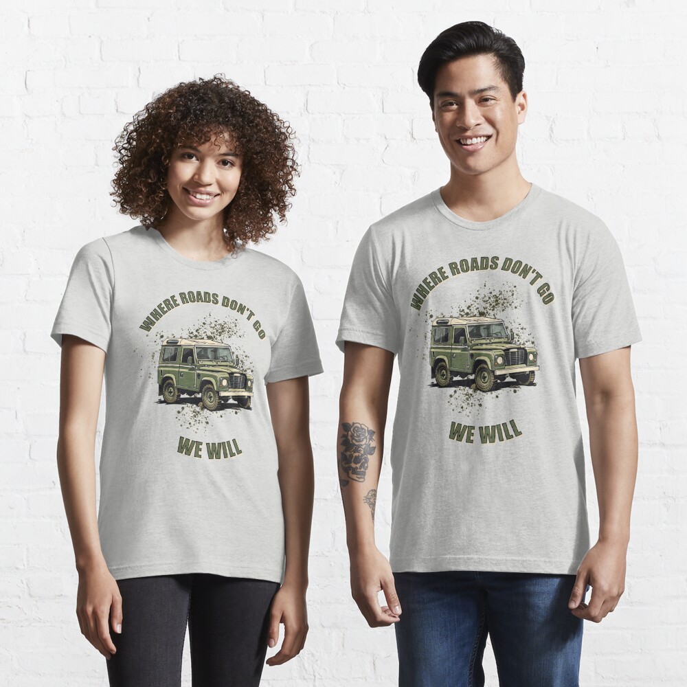 Disover 4x4 offroad land rover series defender | Essential T-Shirt 