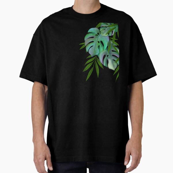 Feuilles trocpicales T-shirt oversize