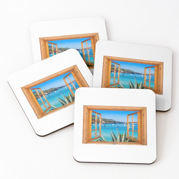 Item preview, Window View Ocean Wather Beach 14 designed and sold by ConradSignature.