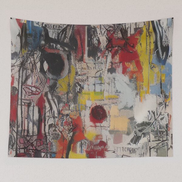 Item preview, Exploring Fairyland Through Graffiti and Neo-Expressionism in Contemporary Art designed and sold by ArtazaBazaar.