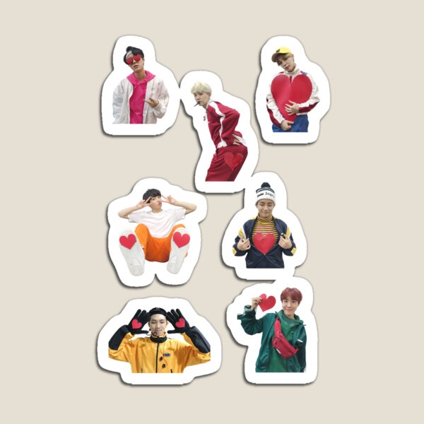 BTS gogo hearts from MBC NYE Magnet