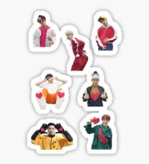 BTS gogo Herzen von MBC NYE Sticker