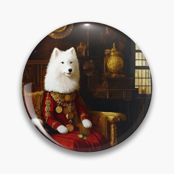 Item preview, Samoyed inquisitor designed and sold by Piggy-Art.
