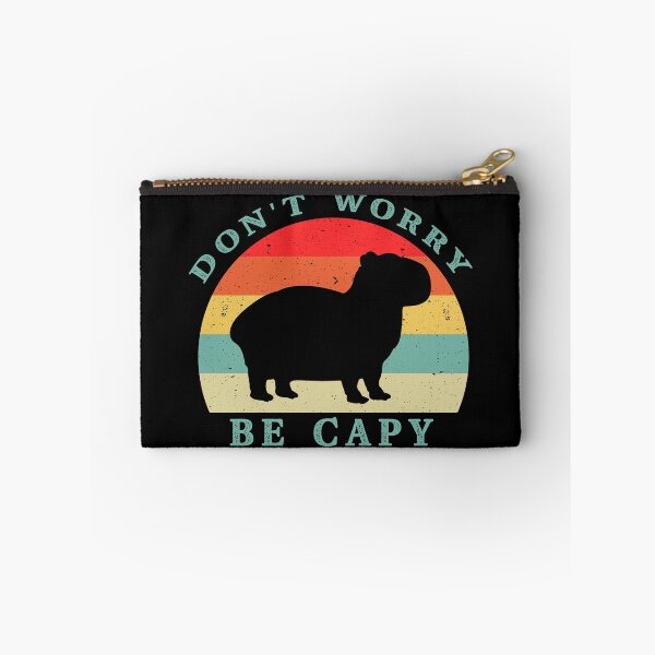 Item preview, Don't worry, be Capy - Capybara funny design designed and sold by doodle189.