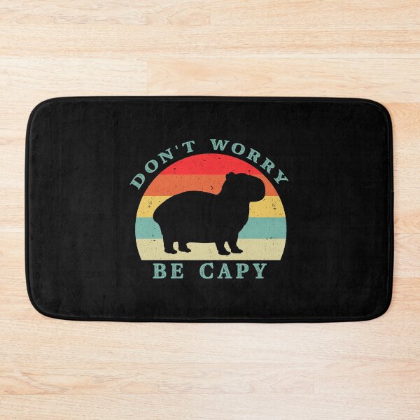 Item preview, Don't worry, be Capy - Capybara funny design designed and sold by doodle189.
