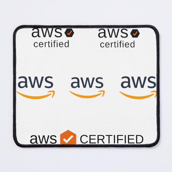 Aperçu de l'œuvre CERTIFICATION CLOUD DU LOGO AWS créée et vendue par tshirtsandme.