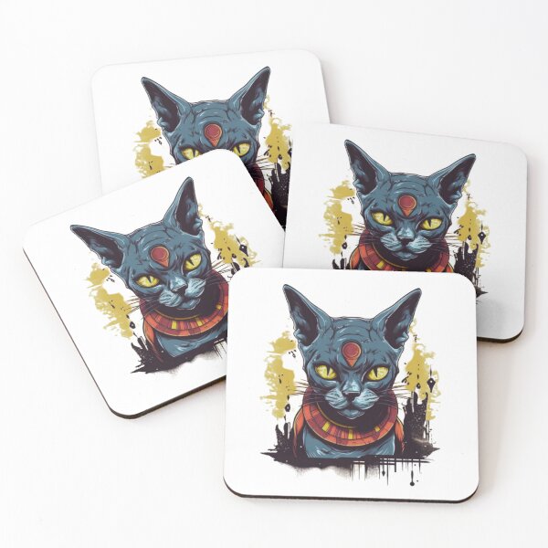 Item preview, Ancient Wisdom Kitty Cat designed and sold by Bad Kitties.