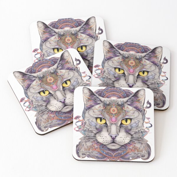 Item preview, Sacred Kitty Cat designed and sold by Bad Kitties.
