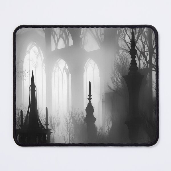 Item preview, foggy garden designed and sold by kbgraphicimages.