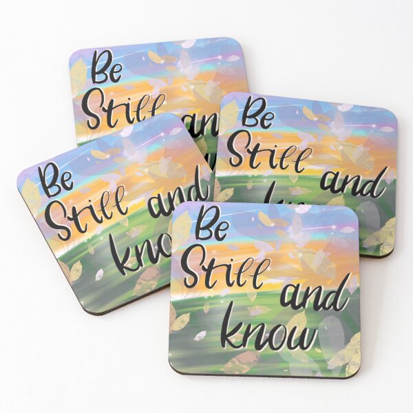 Item preview, Be Still & Know - Floral designed and sold by Lauren Brown.