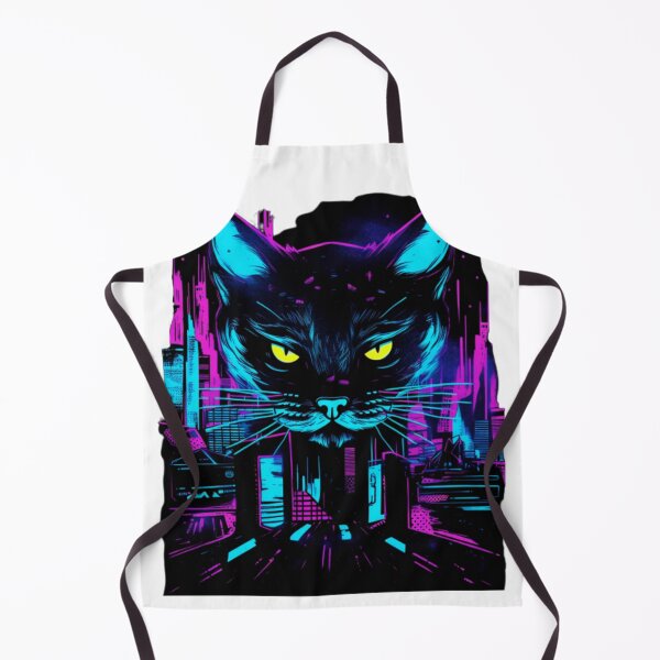 Item preview, Cyberpunk Protector Kitty Cat designed and sold by Bad Kitties.