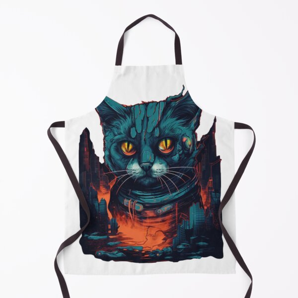 Aperçu de l'œuvre Kitty ville dystopique créée et vendue par Bad Kitties.