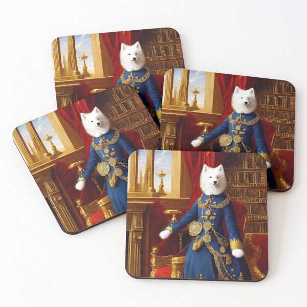 Item preview, Distinguished samoyed general designed and sold by Piggy-Art.