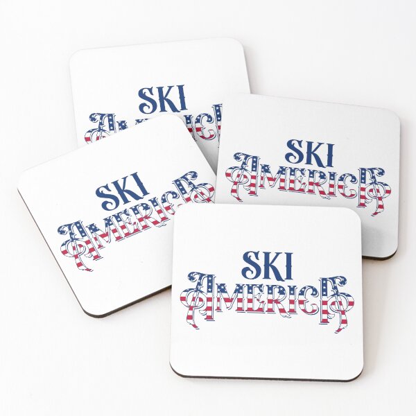Item preview, Patriotic Ski America Sign designed and sold by BuyMooreThings.