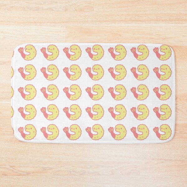 Item preview, Cute Smiling Tempura Prawns – Kawaii food designed and sold by Rigipedia.