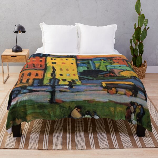 Item preview, Houses in Munich by Kandinsky designed and sold by tomorrowsart.