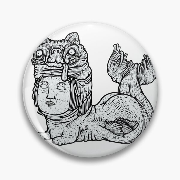 Item preview, A mermaid dressed as a pug designed and sold by passawas.